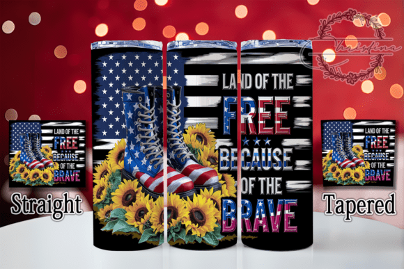 Download Land of the Free Tumbler Wrap - Wrap Collection