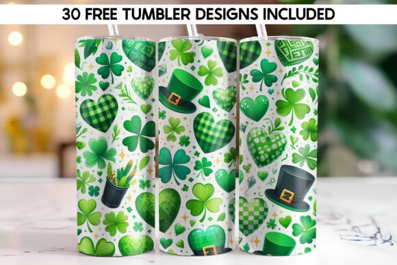 Download St Patrick's Sublimation Tumbler Wrap - Wrap Collection