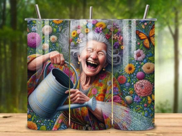 Download Gardening Sublimation Tumbler Wrap V.2 - Wrap Collection