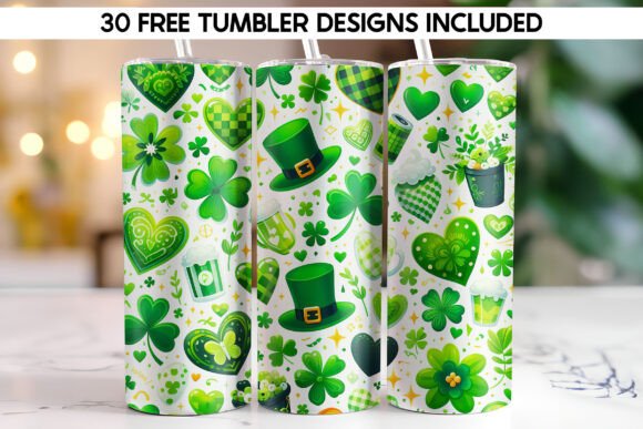 Download St Patrick's Sublimation Tumbler Wrap - Wrap Collection