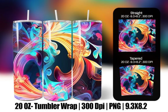 Download Digital Pattern Wrap Tumbler Design - Wrap Collection