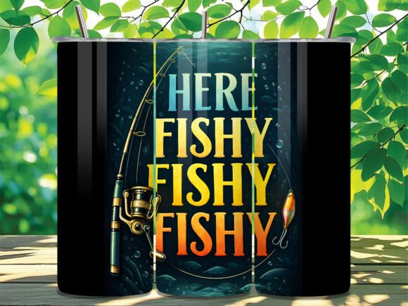 Download Here Fishy Fishy Fishing Tumbler Wrap - Wrap Collection