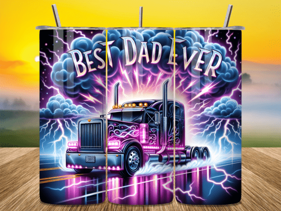 Download Heavy Duty Truck Dad Father Tumbler Wrap - Wrap Collection