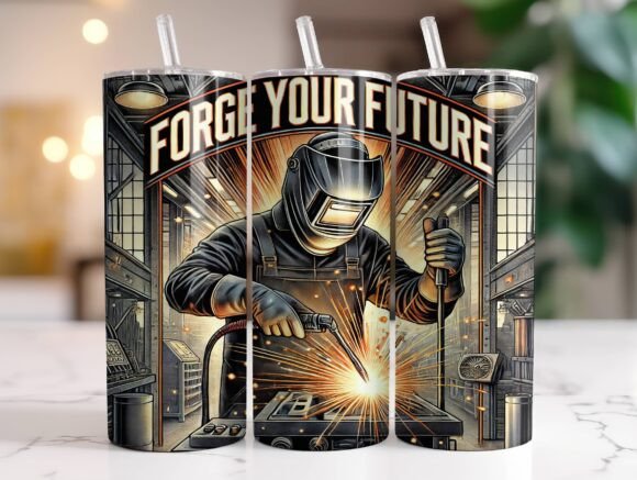 Download Forge Your Future 20oz Tumbler Wrap PNG - Wrap Collection