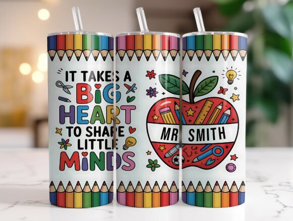 Download Teacher 20oz Sublimation Tumbler Wrap - Wrap Collection