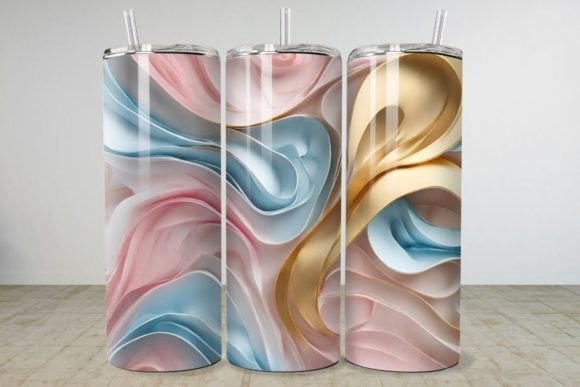 Download 3D Blooming Marvel Skinny Tumbler Wrap - Wrap Collection