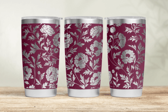 Download Botanical 20oz 30oz Laser Tumbler Wrap - Wrap Collection