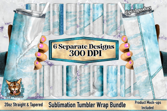 Download 20oz Iced Agate Tumbler Wrap Bundle - Wrap Collection