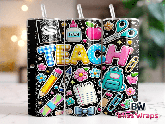 Download Teacher Tumbler Wraps Sublimation - Wrap Collection