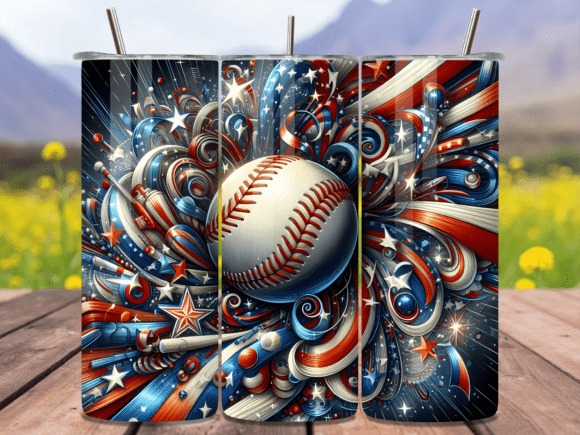 Download Abstract Stars and Stripes Tumbler Wrap - Wrap Collection