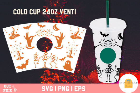 Download Seamless Full Wrap Happy Halloween Svg - Wrap Collection
