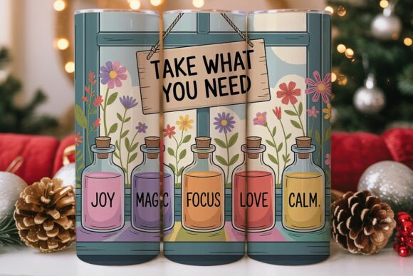 Download Positive Vibes Tumbler Wrap - Wrap Collection