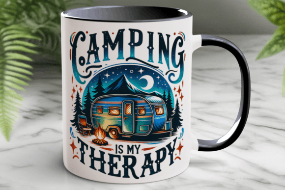 Download Rv Camping Coffee Mug Wrap - Premium Resources