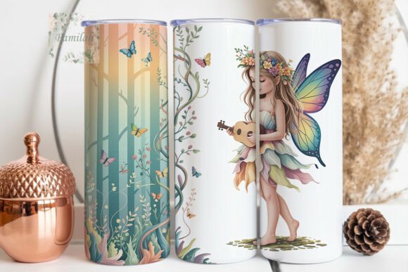 Download Ethereal Fairy Forest 20oz Tumbler Wrap - Wrap Collection