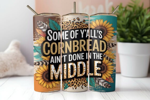 Download Cornbread Sarcastic Skinny Tumbler Wrap - Wrap Collection