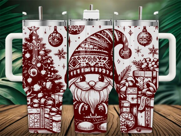 Download Cute Gnome Tumbler Wrap - Wrap Collection