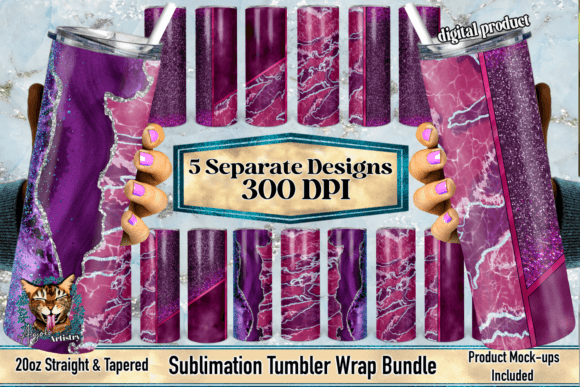 Download Pink Velvet Split Tumbler Wrap Bundle - Wrap Collection