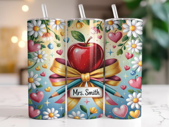 Download Teacher Tumbler Wrap PNG Sublimation - Wrap Collection