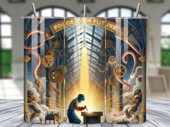 Download Welder Forge Your Future Tumbler Wrap - Wrap Collection