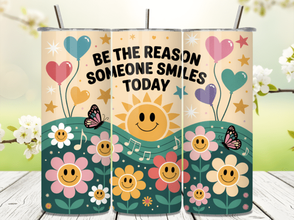 Download Positive Vibes Sublimation Tumbler Wrap - Wrap Collection
