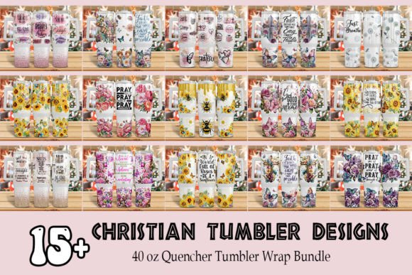 Download Christian 40oz Quencher Tumbler Wrap - Wrap Collection