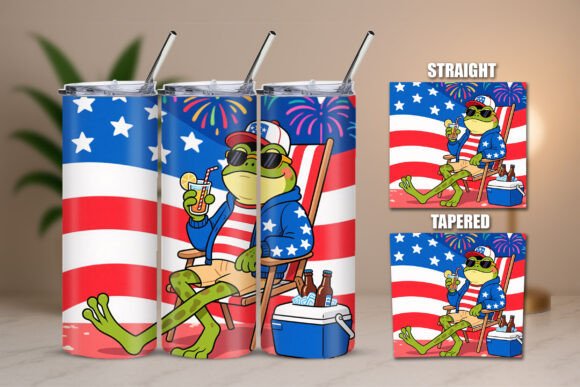 Download USA Frog Fireworks Tumbler Wrap - Wrap Collection