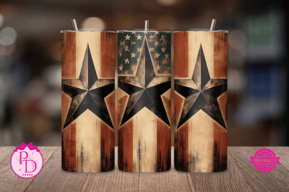 Download Vintage Patriotic 20oz Tumbler Wrap - Wrap Collection
