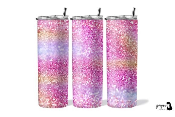 Download Pink Glitter 20oz Skinny Tumbler Wraps - Wrap Collection