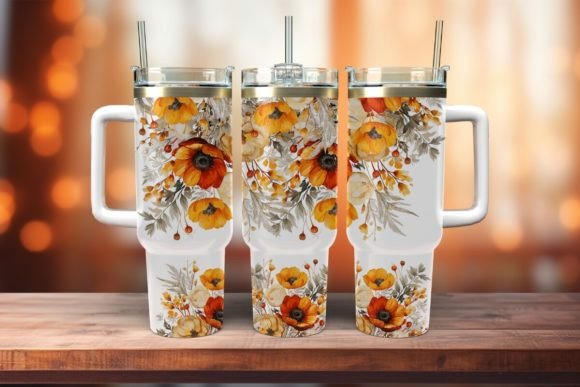 Download 40oz Quencher Tumbler Wrap Autumn - Wrap Collection