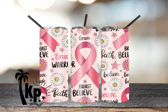Download Breast Cancer Awareness Tumbler Wrap - Wrap Collection